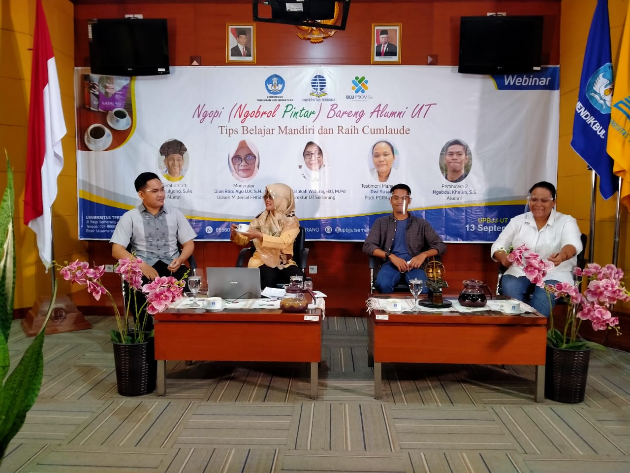 Webinar UT: Kuliah Fully Online, Strategi Cumlaude, dan Audit Forensik