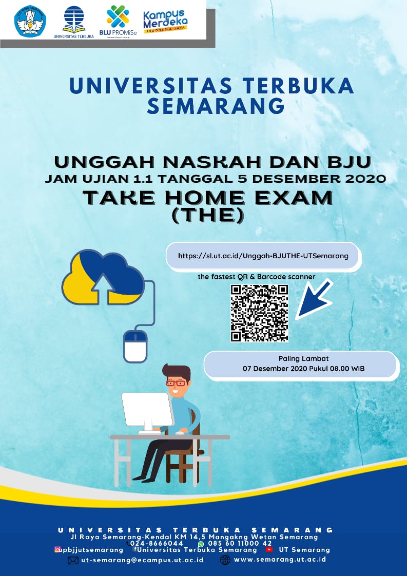 Unggah Naskah dan Buku Jawaban Ujian (BJU) Take Home Exam
