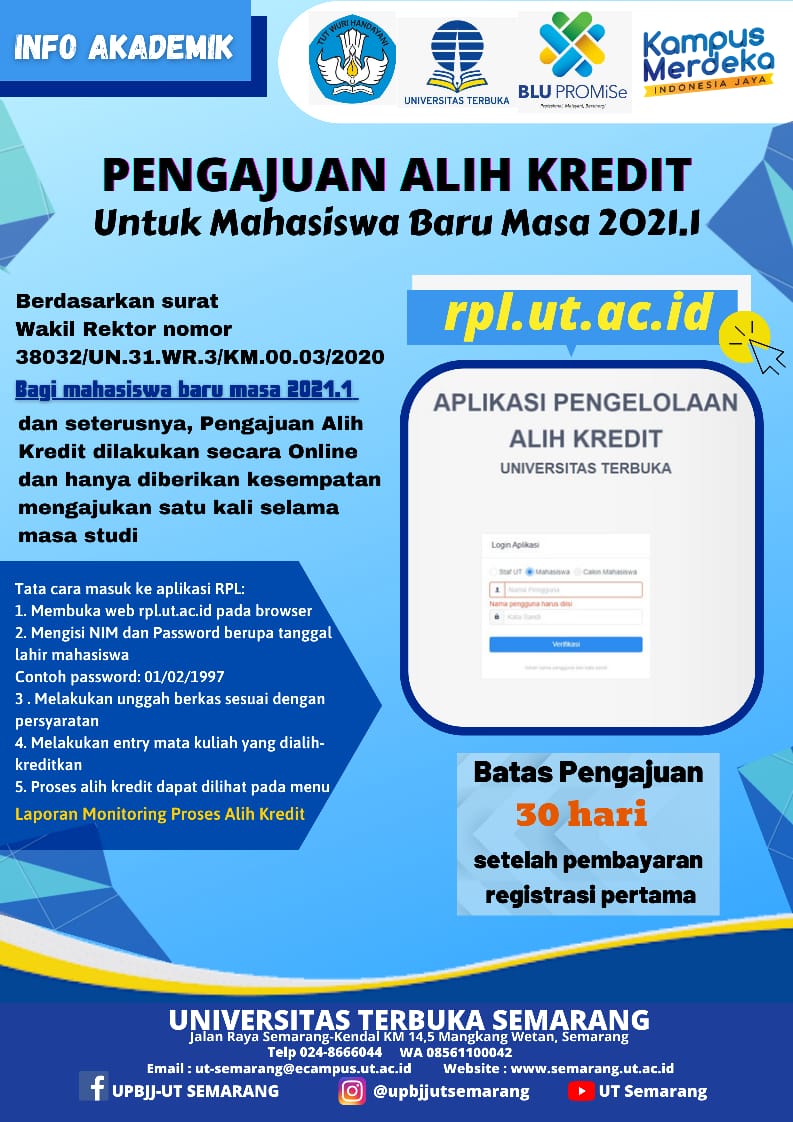 PENGUMUMAN PENGAJUAN ALIH KREDIT