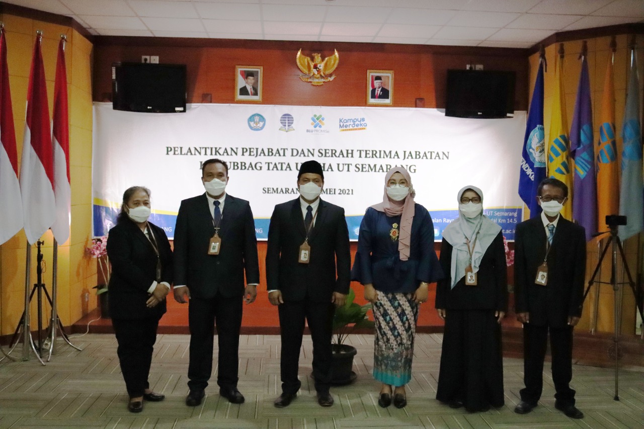Pelantikan pejabat baru di lingkungan UT Semarang