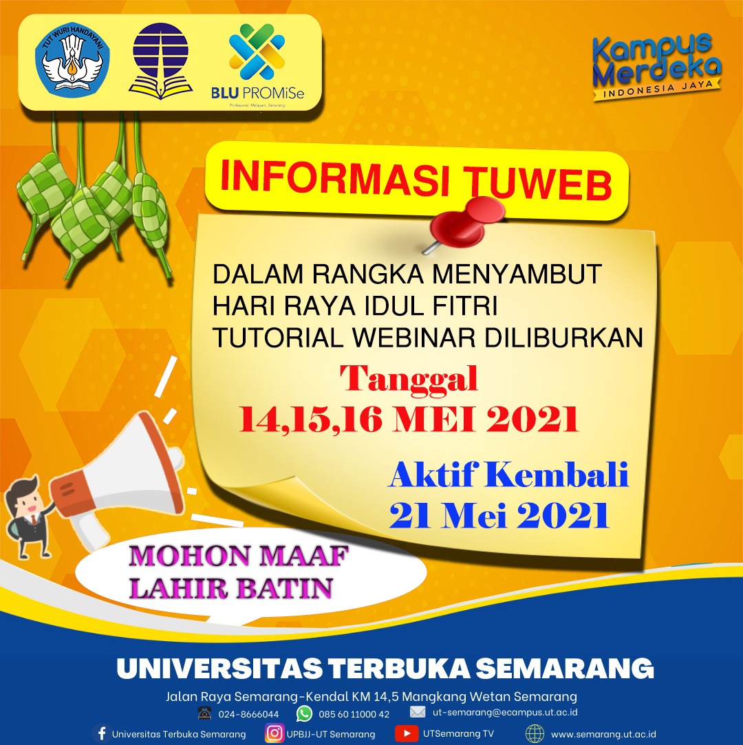 INFORMASI : Tutorial Webinar
