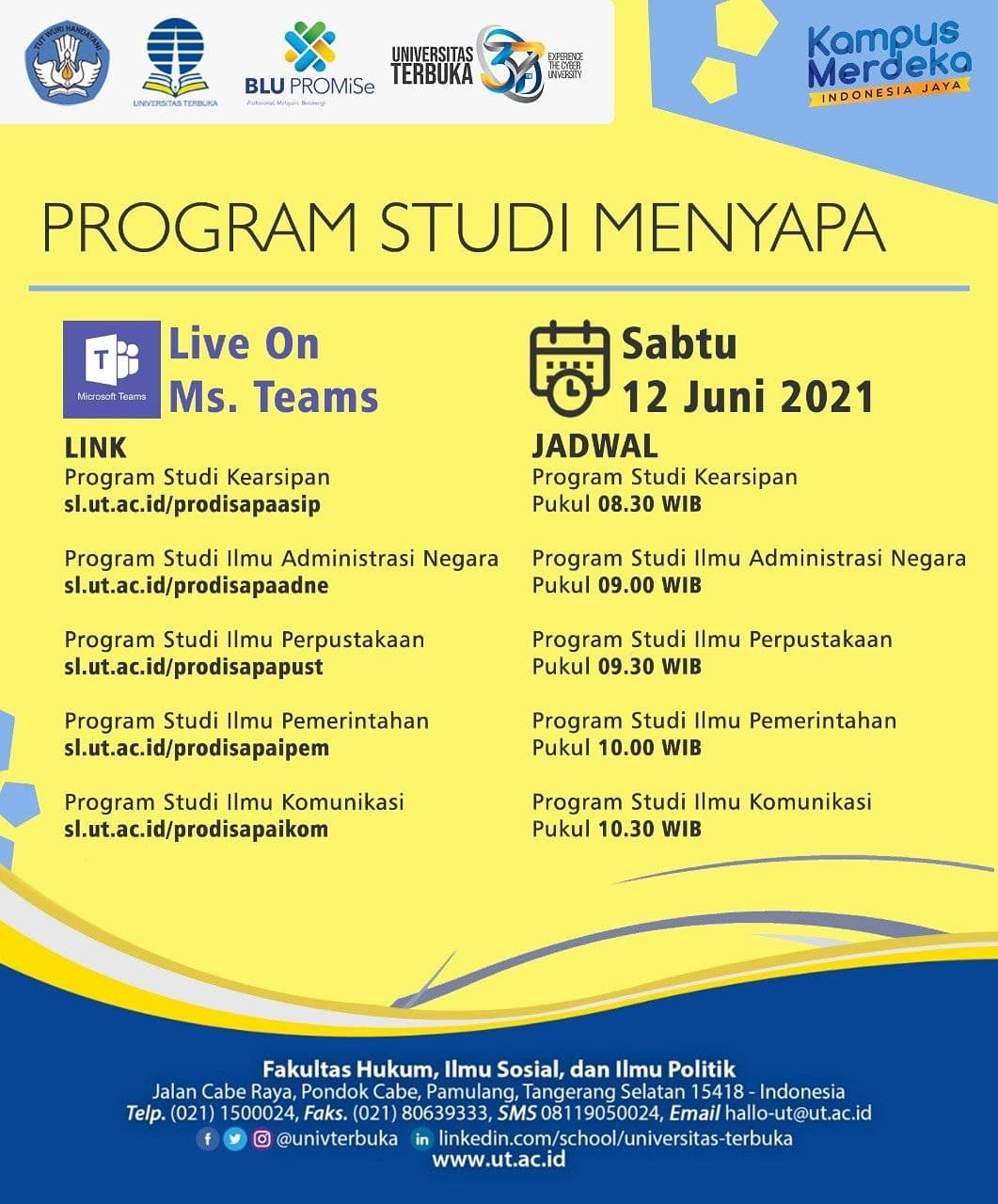 FHISIP: Program Studi Menyapa