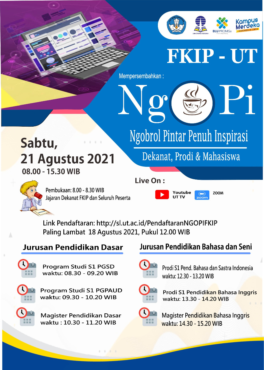 NGOPI FKIP-UT: Ngobrol Pintar Penuh Inspirasi