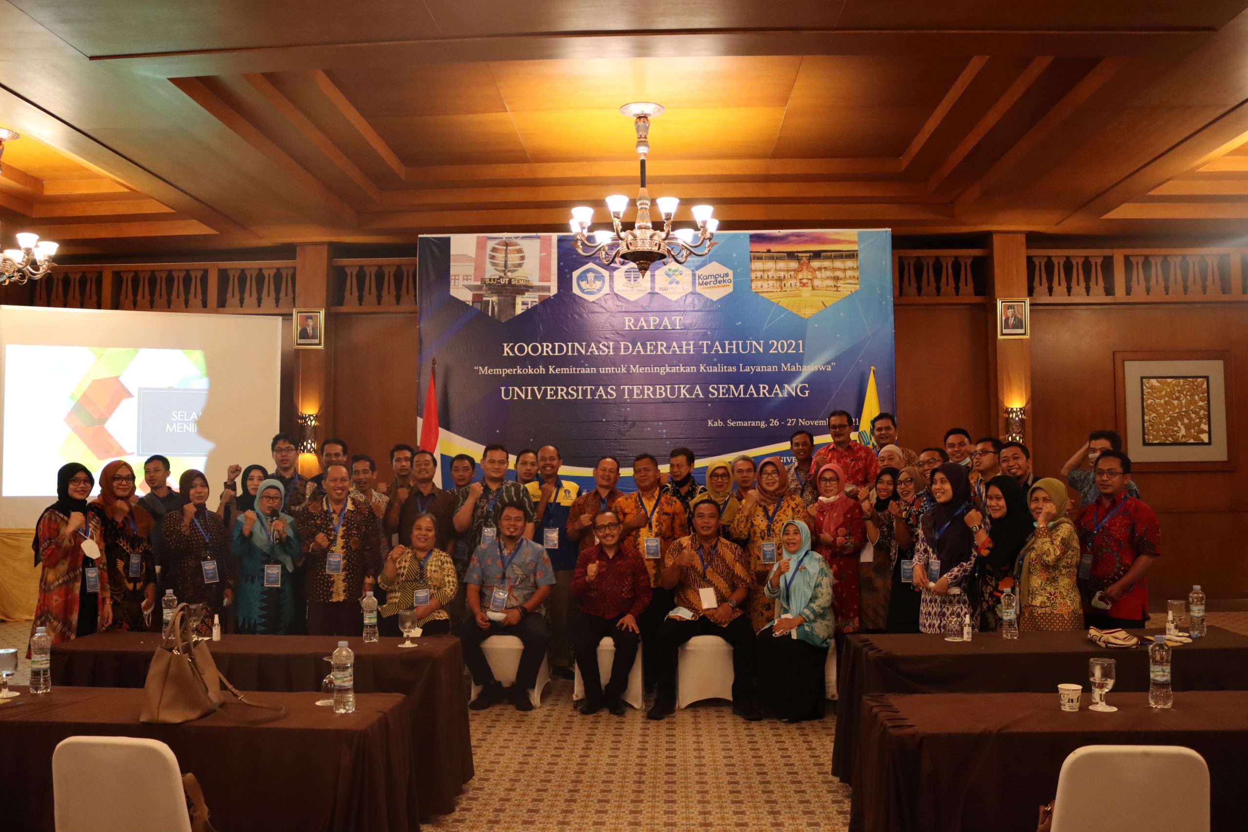 Universitas Terbuka Menggelar Rapat Koordinasi Daerah Tahun 2021