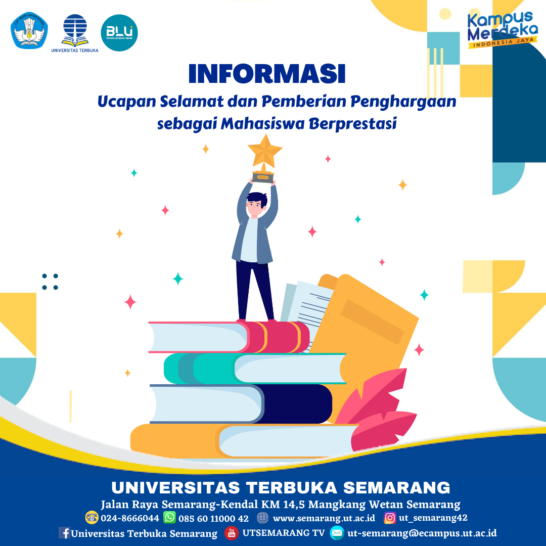 Ucapan Selamat dan Pemberian Penghargaan sebagai Mahasiswa Berprestasi