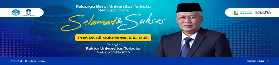 Ucapan Selamat Rektor Ali Muktiyanto